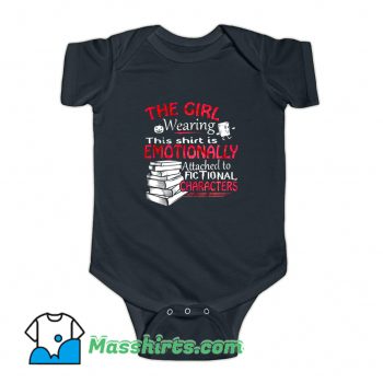The Girl Wearing This Is Emotionally Baby Onesie