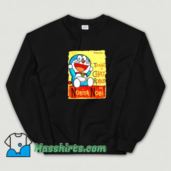 Tournee Du Chat Robot De Nobita Nobi Sweatshirt