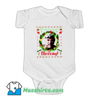 Uncle Lewis Christmas Fictional Character Baby Onesie