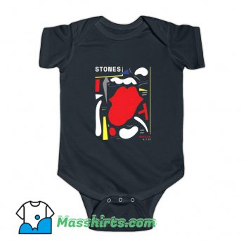 Warsaw The Rolling Stones Abstract Baby Onesie