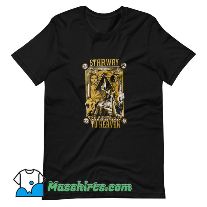 Cheap Led Zeppelin Stairway To Heaven T Shirt Design