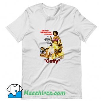Cool Foxy Brown Retro Movies T Shirt Design
