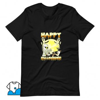 Cute Australian Shepherd Happy Halloween T Shirt Design