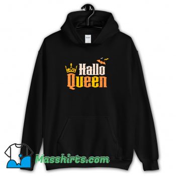 Cute Hallo Queen Halloween Trick Or Treat Hoodie Streetwear