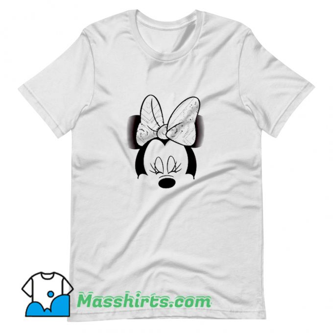 Funny Bandana Minnie Mouse T Shirt Design