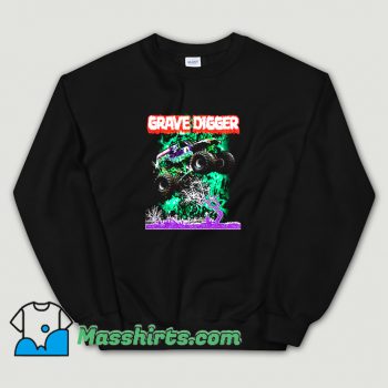 Gravedigger Monster Truck Sweatshirt On Sale