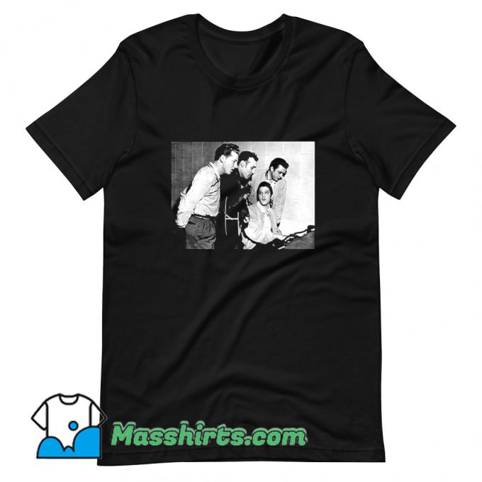 New Elvis Presley Johnny Cash Million Dollar T Shirt Design