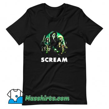 New Scream Ghostface Creepy Halloween T Shirt Design