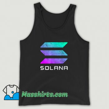 Solana Crypto Currency Altcoin Tank Top
