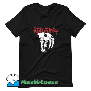 Vintage Red Fang T Shirt Design