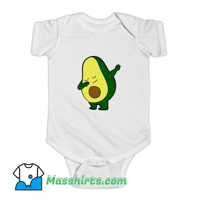 Avocado Vegan Food Vegetarian Baby Onesie