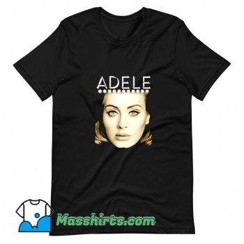 Awesome Adele Portrait Love World Tour T Shirt Design