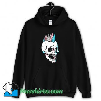 Awesome Skull Trans Flag Pride Hoodie Streetwear