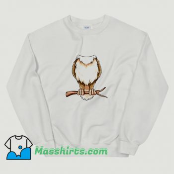 Easy Owl Costume Owl Body Headless Sweatshirt