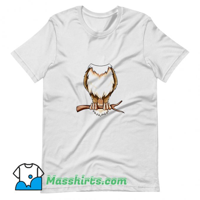 Easy Owl Costume Owl Body Headless T Shirt Design