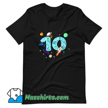 New 10 Years Old Birthday Boy T Shirt Design