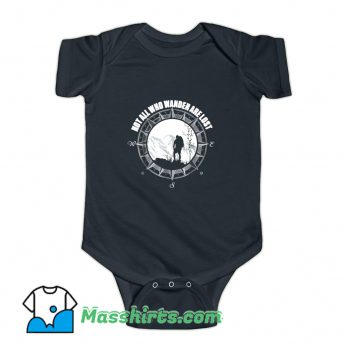 Not All Those Who Wander Are Lost Baby Onesie