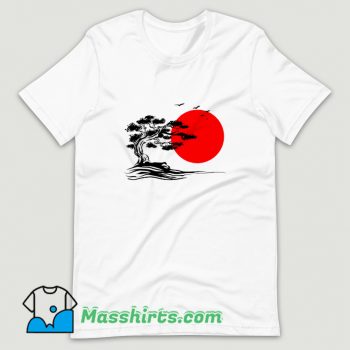 Vintage Japanese Bonsai Tree T Shirt Design