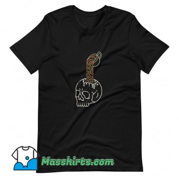 Classic Skeleton Coffee Till Death 2 T Shirt Design