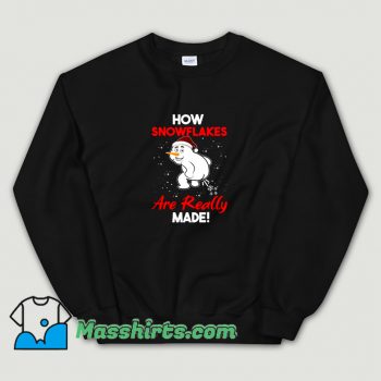 How Snowflakes Are Really Made Sweatshirt On Sale