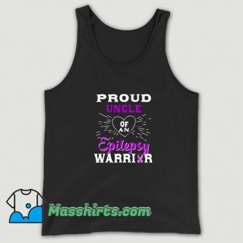 New Proud Uncle Of An Epilepsy Warrior Tank Top