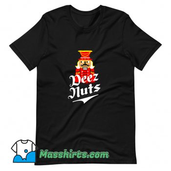 Vintage Deez Nuts Nutcracker Christmas T Shirt Design