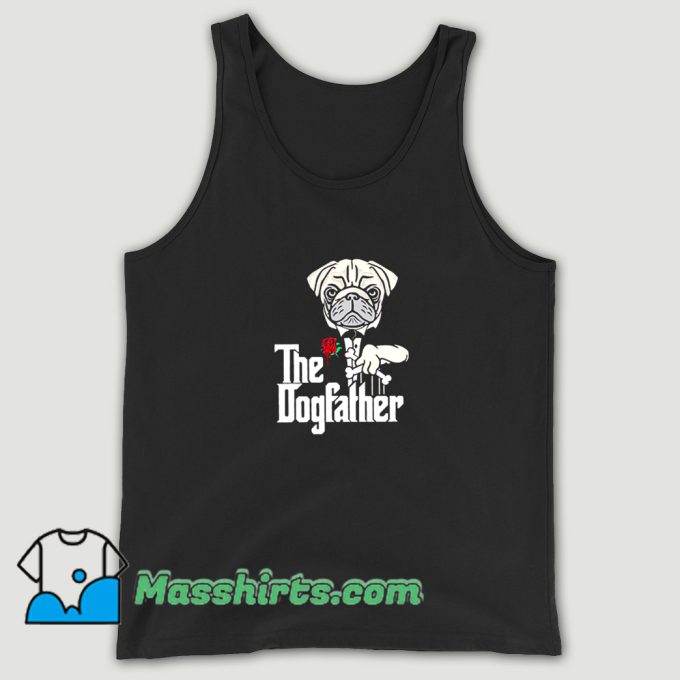 Best Pitbull The Dogfather Tank Top