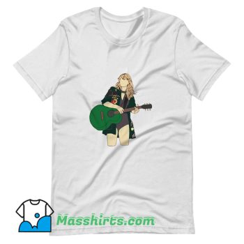 Cute Taylor Swift Colorful Silhouette T Shirt Design