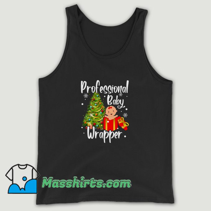 Funny Professional Baby Wrapper Tank Top