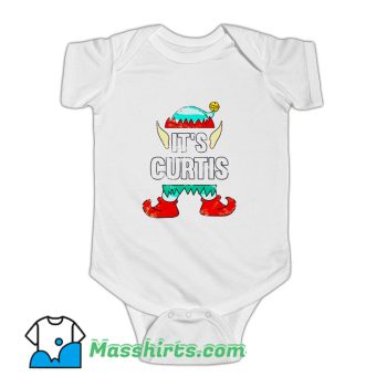 Its Curtis Elf Awesome Baby Onesie