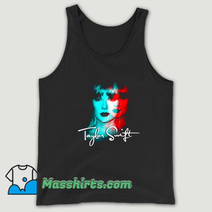 New Taylor Swift Taylor Folklore Tank Top