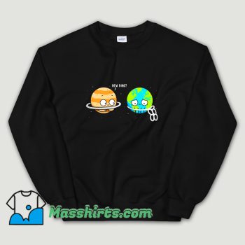 Plastic Ring Earth Day Sweatshirt On Sale