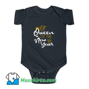 Queen Of The New Year Baby Onesie