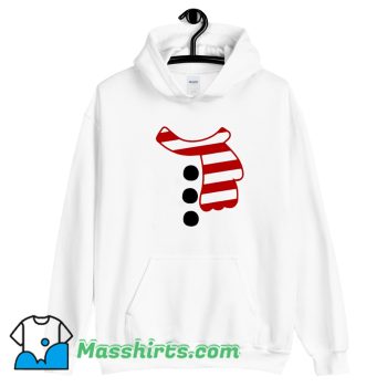 Snowman Christmas Character Body Hoodie Streetwear