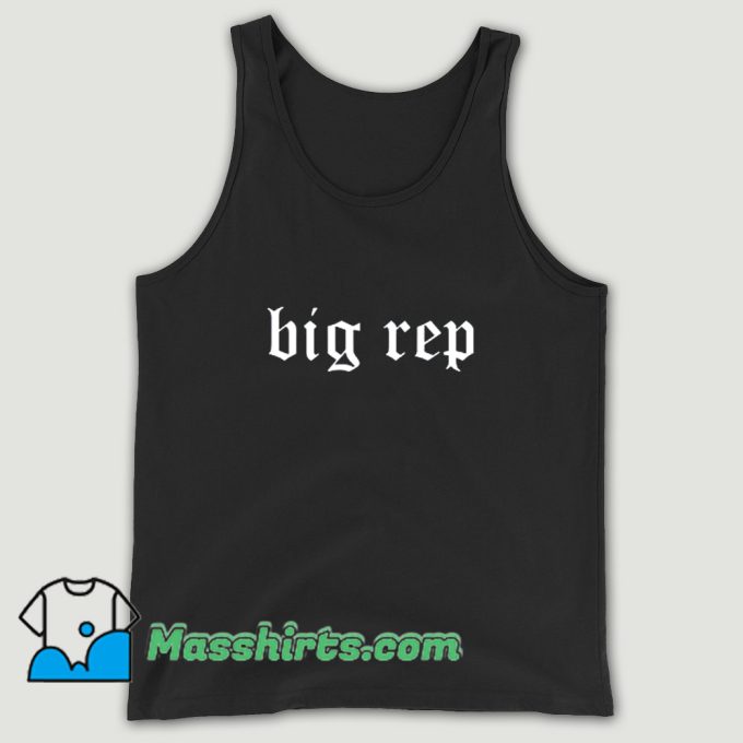 Vintage Big Rep For Music Tank Top