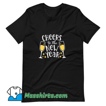 Vintage Cheers To The New Year T Shirt Design