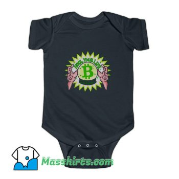 Awesome Hodl Your Life Baby Onesie