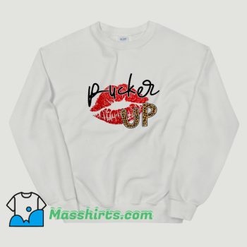 Awesome Pucker Up Valentine Lips Sweet Sweatshirt