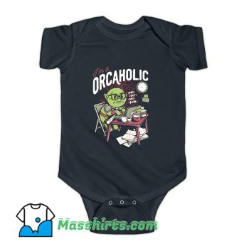 Classic I Am A Orcaholic Baby Onesie