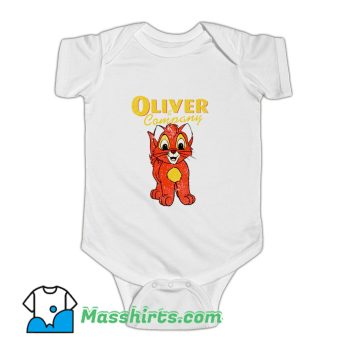 Cute Oliver Company Movie Baby Onesie