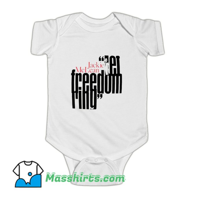 Jackie McLean Freedom Baby Onesie