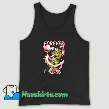 Marvel X Men Rogue And Gambit Forever Kiss Tank Top