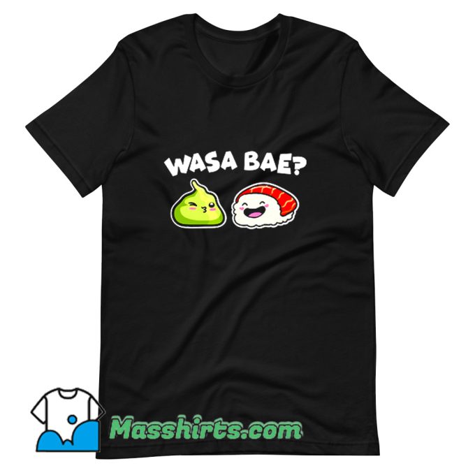 Sushi Wasabi Romantic Couples T Shirt Design
