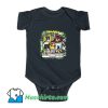 The Temptations Funk Soul Band Baby Onesie