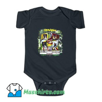 The Temptations Funk Soul Band Baby Onesie
