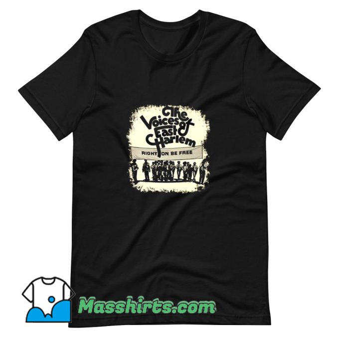 The Voices Of East Harlem T Shirt Design On Sale
