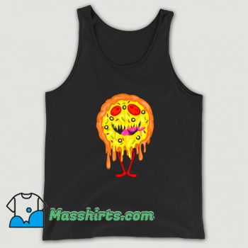 Awesome Pizza Face Monster Tank Top