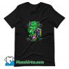 Cute Futuristic Zombie Scary Monster T Shirt Design