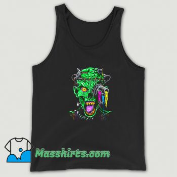 Futuristic Zombie Scary Monster Tank Top On Sale