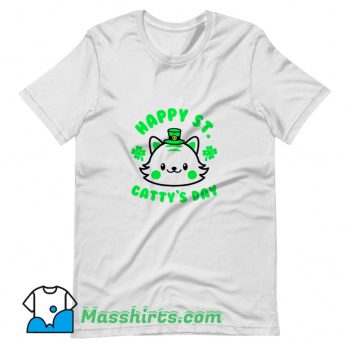 Happy St Cattys Day T Shirt Design